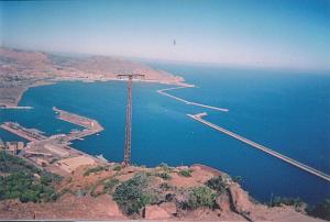 VOYAGE DU 09 2005 002 MERS EL KEBIR RADE DE MERS EL KEBIR VUE DE SANTA CRUZ